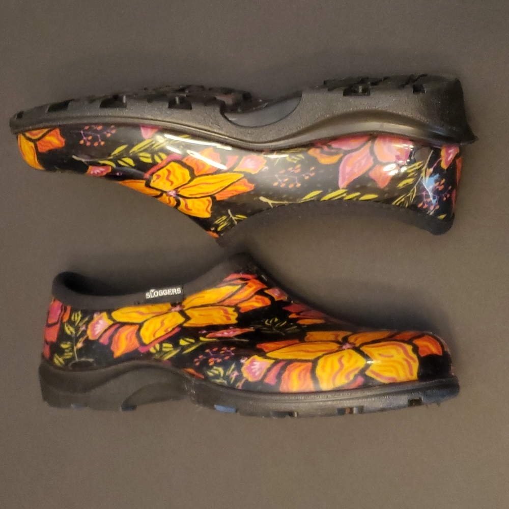 Sloggers Spring Surprise Print Waterproof Rain Garden Comfort Shoes - Picture 12 of 14